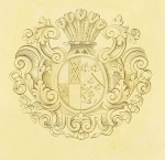 An important set of six Queen Anne Britannia Standard Silver Gilt Hexagonal Salvers.  Made in London in 1704 by David Willaume.