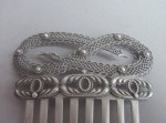 A very rare George III Decorative Hair Comb made in Birmingham in 1807 by Ledsam & Vale.