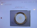The Northwick Park Strawberry Dish.  A very fine and rare George III Strawberry Dish made in London in 1770 by the Royal Silversmith, Thomas Heming.