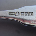 An extremely rare set of six William IV Tableforks made in Glasgow in 1836 by John Mitchell.
