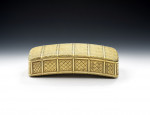 A very fine George III Silver Gilt Snuff Box made in London in 1800 by William Parker.