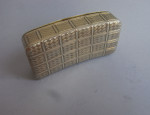 A very fine George III Silver Gilt Snuff Box made in London in 1800 by William Parker.