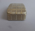 A very fine George III Silver Gilt Snuff Box made in London in 1800 by William Parker.