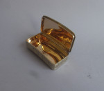 A very fine George III Silver Gilt Snuff Box made in London in 1800 by William Parker.