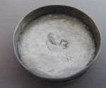 A rare William III Fully Marked Britannia Standard Patch Box made in London in 1697 by Richard Syng.