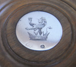 John Bridge.  An exceptional pair of George IV Magnum Wine Coasters made in London in 1825 by the Royal Silversmith, John Bridge.
