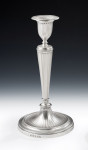 A very fine pair of George III Cast Candlesticks made in London in 1789 by Wakelin & Taylor.