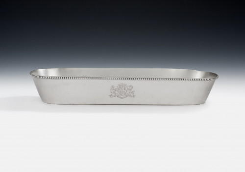 A very rare George III Knife Tray made in London in 1782 by Charles Kandler II from the collection of the 10th Duke of Norfolk, Premier Duke of England.