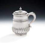 An important & extremely rare William & Mary Mug & Cover made in London in 1693 by John Spackman I