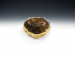 An exceptional George II Gold Mounted Agate Snuff Box made almost certainly in London circa 1740/50