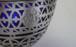 Hester Bateman.  A very fine and unusual George III Cream Basket made in London in 1782 by Hester Bateman.