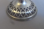 Hester Bateman.  A very fine and unusual George III Cream Basket made in London in 1782 by Hester Bateman.