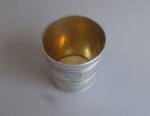 A very fine George III Coopered Drinking Beaker made in London in 1774 by John Chapman II