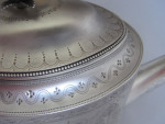 HESTER BATEMAN.  A very fine George III Teapot made in London in 1787 by Hester Bateman.
