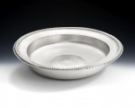 An important William III Britannia Standard Basin made in London in 1697 by Samuel Hood.