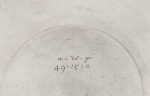 An important William III Britannia Standard Basin made in London in 1697 by Samuel Hood.