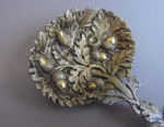 A very rare & unusual cast Caddy Spoon made in London in 1853 by Edward Pairpoint.