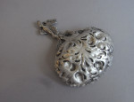 A very rare & unusual cast Caddy Spoon made in London in 1853 by Edward Pairpoint.