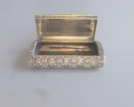 A very fine George III Cast Basket Weave Snuff Box made in London in 1806 by Thomas Phipps & Edward Robinson.
