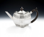 A very unusual George III Teapot made in London in 1793 by Michael Plummer.