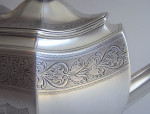 A very unusual George III Teapot made in London in 1793 by Michael Plummer.