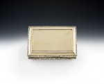 NATHANIEL MILLS.  An exceptional William IV Silver Gilt Snuff Box made in Birmingham in 1834 by Nathaniel Mills.