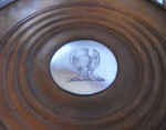 A very rare George III Double Wine Coaster/Decanter Carrier made in London in 1803 by William Allen III.