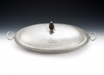 THE NAPPA HALL DISHES - A very fine and rare pair of George III Oval serving dishes & covers made in London in 1776 by John Parker I & Edward Wakelin.