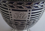 HESTER BATEMAN.  A very pretty George III Cream Basket made in London in 1779 by Hester Bateman.