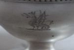 A fine set of four George III Salt Cellars made in London in 1783 by Robert Hennell.