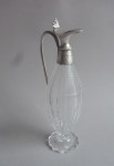 HESTER BATEMAN.  A very fine, and unusual, George III FOUR BOTTLE Cruet made in London in 1785 by Hester Bateman.