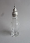 HESTER BATEMAN.  A very fine, and unusual, George III FOUR BOTTLE Cruet made in London in 1785 by Hester Bateman.