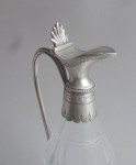 HESTER BATEMAN.  A very fine, and unusual, George III FOUR BOTTLE Cruet made in London in 1785 by Hester Bateman.