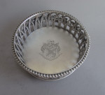 An extremely fine, and unusual, George III Silver based Wine Coaster made in London in 1807 by Joseph William Story.