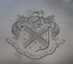 An extremely fine, and unusual, George III Silver based Wine Coaster made in London in 1807 by Joseph William Story.