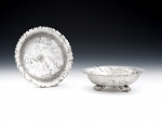 The Collection of the Earl Of Lonsdale at Lowther Castle.  An important & outstanding set of four William IV cast Fruit/Dessert Dishes made in London in 1836 by John Tapley,