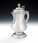 An important & substantial George II Covered Beer Jug made in London in 1746 by Jacob Marsh.