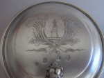 An important Charles II Tankard Made in London in 1675 maker's mark of I.I attributed to John Innes.