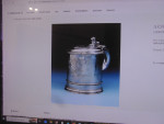 An important Charles II Tankard Made in London in 1675 maker's mark of I.I attributed to John Innes.