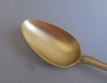 ROYAL.  A very fine set of George III Silver Gilt Stuffing Spoons, in sizes, made in London in 1803 by William Eley & William Fearn.