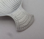 An unusual George III Caddy Spoon made in London circa 1780 by Robert Hennell.