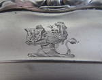John Houle, Paul Storr's Apprentice.  An outstanding George III Serving Dish made in London in 1819 by John Houle for Holly Grove, Windsor, now home to the current Prince & Princess of Wales.