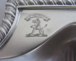 A very fine set of four George III Butter Shells made in London in 1805 by Rebecca Emes & Edward Barnard.