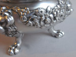 PAUL STORR.  An outstanding pair of William IV Lion Mask Salt Cellars made in London in 1833 by Paul Storr.