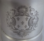An exceptional and very unusual George III "fLARED" tANKARD MADE IN lONDON IN 1773 BY cHARLES wRIGHT.