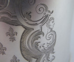 An exceptional and very unusual George III "fLARED" tANKARD MADE IN lONDON IN 1773 BY cHARLES wRIGHT.