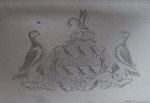 PAUL STORR.  FROM THE ONSLOW SERVICE.  An important George III Knife Tray made in London in 1812 by Paul Storr.