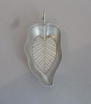A rare George III Leaf Caddy Spoon made in Birmingham in 1805 by Joseph Willmore.