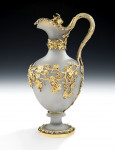 An important Silver Gilt Mounted Claret Jug made by the Royal firm of John Mortimer & John Samuel Hunt in London in 1841.