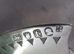 Bateman Family.  A rare George III Butter Spade made in London in 1794 by Peter & Ann Bateman.